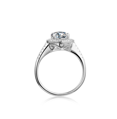 Anillo de Plata S925 Mosaingshi Retro Minimalista - Joyería de Plata Blanca - Image 10