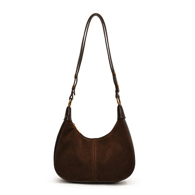 Bolsa Crossbody Retro Versátil con Textura Abrasiva - Image 8