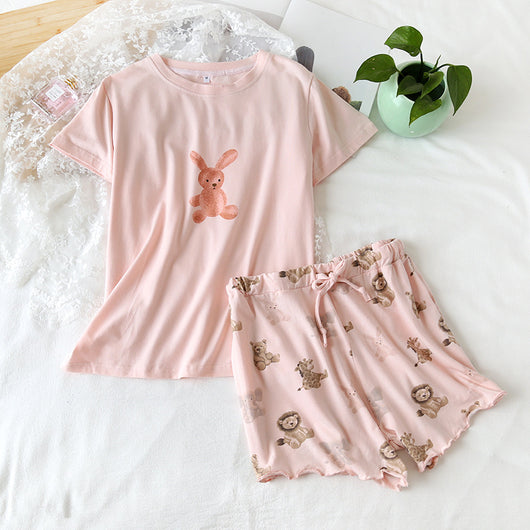 Conjunto de Shorts y Blusa de Manga Corta para Mujer - Cómodo y Casual - Image 10