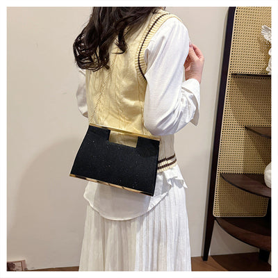 Bolso Mensajero Brillante para Mujer con Asa de Mano - Image 34