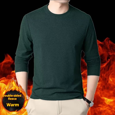 Suéter Cuello Redondo Hombre Doble Cara Polar Manga Larga - Image 5