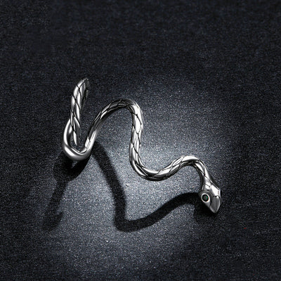Clip de Hueso de Serpiente Místico sin Perforación de Oreja - Image 7