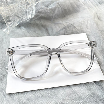 Gafas Decorativas Marco Negro Liso - Estilo Street Snap para Mujer - Image 13