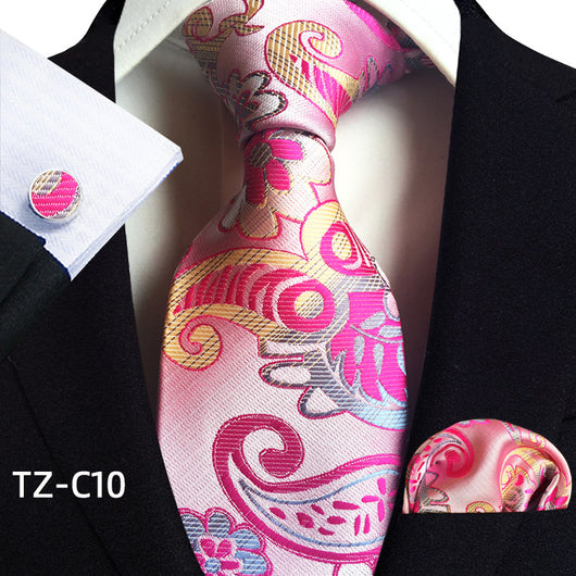 Traje de Tres Piezas Elegante para Hombre con Corbata, Pañuelo y Puños - Image 11