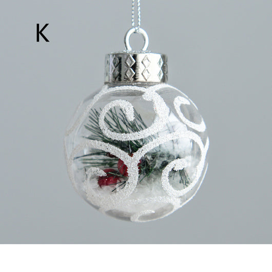 Bola de Navidad Decorativa 8cm - Plástico PET Pintado Premium - Image 33