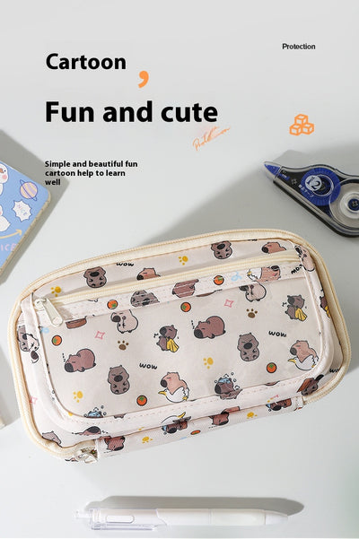 Estuche Escolar Infantil de Gran Capacidad con Diseño Cartoon - Image 13