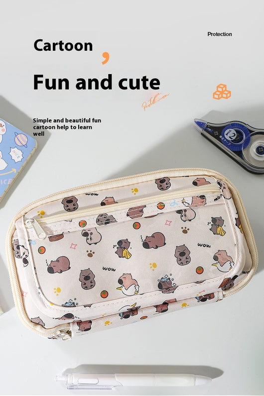 Estuche Escolar Infantil de Gran Capacidad con Diseño Cartoon - Image 13