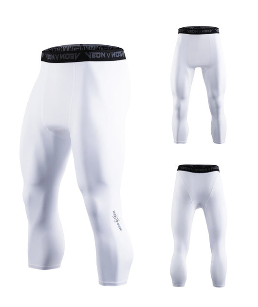 Pantalones de Compresión Deportiva para Hombre - Entrenamiento Baloncesto Transpirable - Image 4