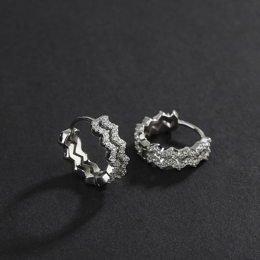Aretes de Plata 925 Diseño Trenza Retorcida - Elegancia Minimalista - Image 6
