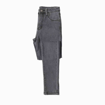 Pantalones Vaqueros Elásticos Cintura Alta Efecto Lápiz - Image 5