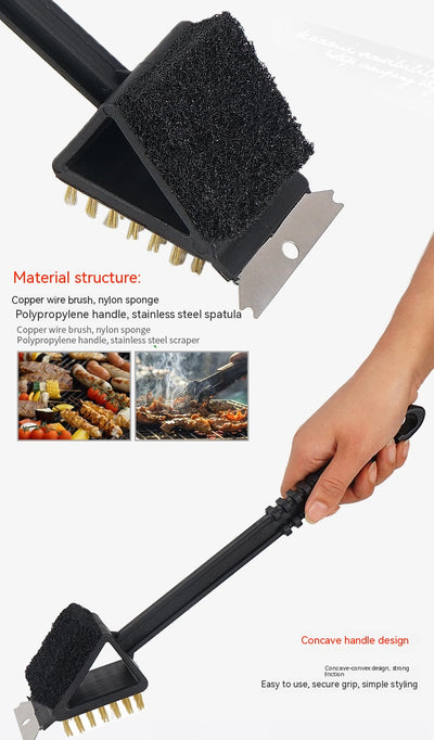 Raspador y Cepillo de Acero 2 en 1 para Parrilla - Image 21