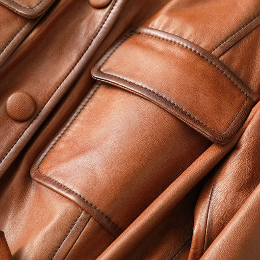 Cinturón de Cuero Oveja Premium Diseño Elegante y Delgado - Image 10