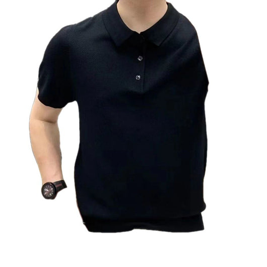 Polo Casual Lujo Asequible con Estampado de Piña - Manga Corta para Hombre - Image 5