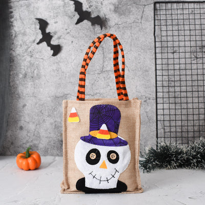 Bolsa de Tela Reutilizable para Dulces de Halloween - Image 12
