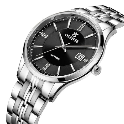 Reloj de Hombre Acero Inoxidable Resistente al Agua Cuarzo - Image 13