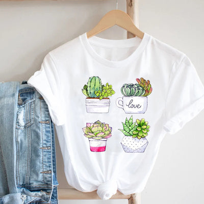 Playera Casual Hombre Cuello Clásico con Diseño Cartoon - Image 21