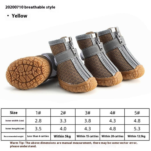 Botines Protectores para Perros: Impermeables, Antideslizantes y Transpirables - Image 14