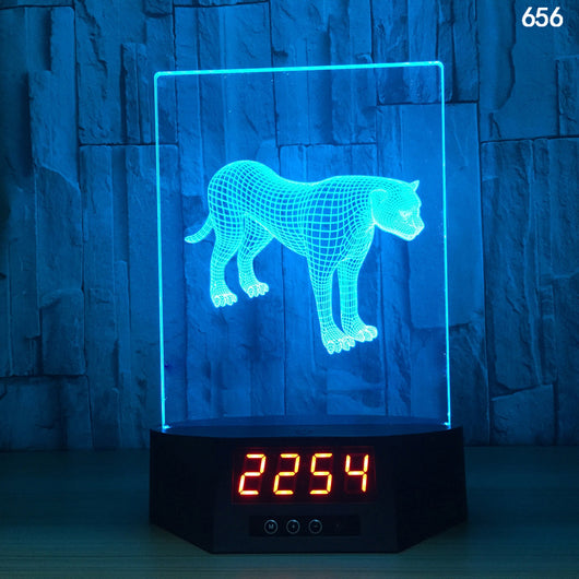 Lámpara LED Delfín 3D con Carga Inalámbrica - Luz Nocturna Brillante - Image 67