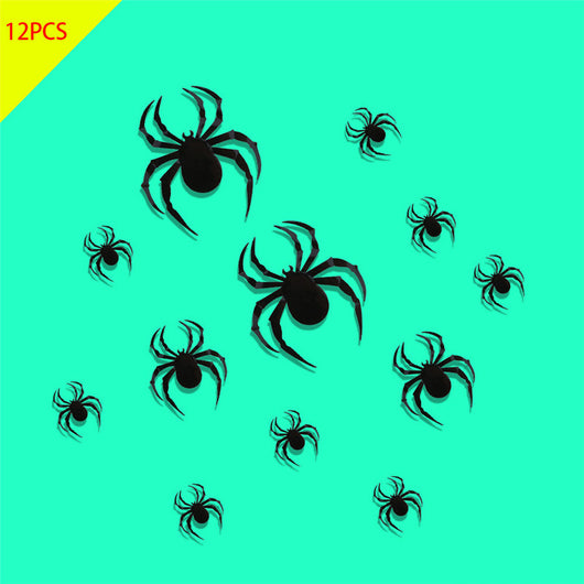 Adhesivos 3D de Murciélagos y Arañas para Halloween - Image 2