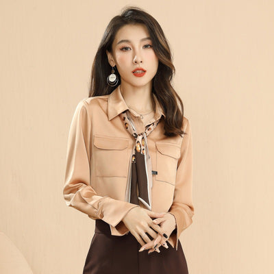 Camisa Clásica de Manga Larga con Solapa - Diseño Elegante y Versátil - Image 6