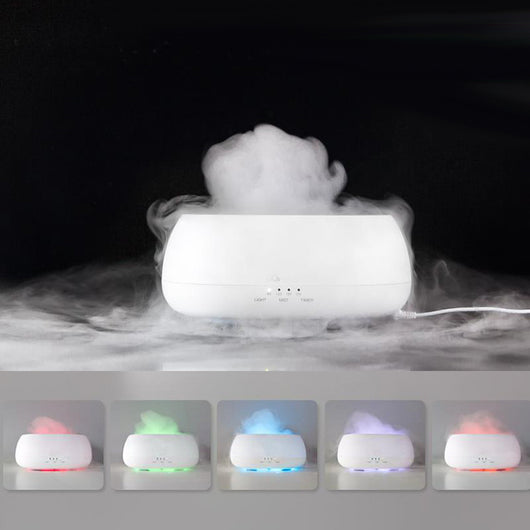 Difusor de Aromas Ultrasónico HOMEFISH 500ml con Humidificador y Luz LED - Image 2