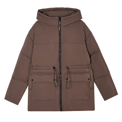 Chaqueta Acolchada de Algodón con Capucha - Versátil y Elegante - Image 5