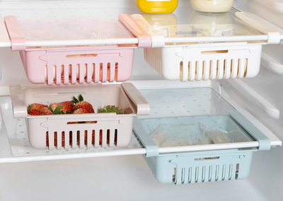 Cesta Organizadora de Refrigerador Extensible Multiuso para Cocina - Image 46