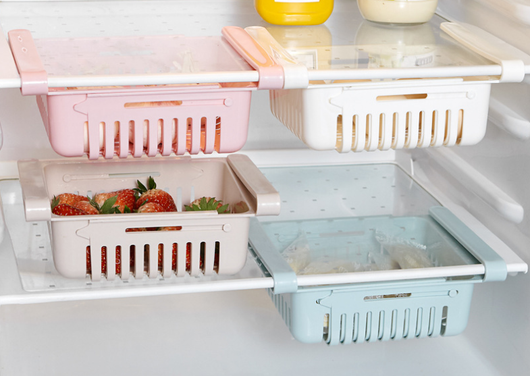 Cesta Organizadora de Refrigerador Extensible Multiuso para Cocina - Image 46