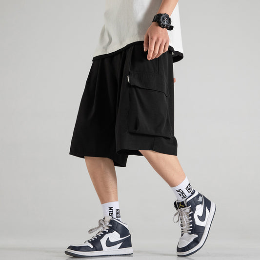 Shorts Hombre Talla Grande Sueltos Casuales Multiusos Tipo Bermuda - Image 2