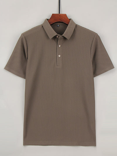 Camiseta Hombre Ice Silk Manga Corta - Frescura y Comodidad - Image 12