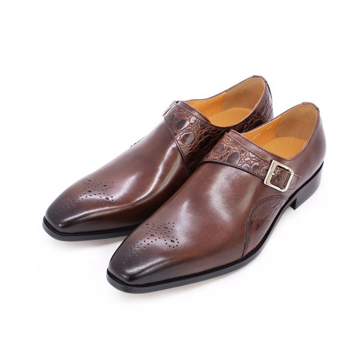 Zapatos de Cuero Ejecutivos Estilo Británico para Hombre - Casual Elegante Verano - Image 2