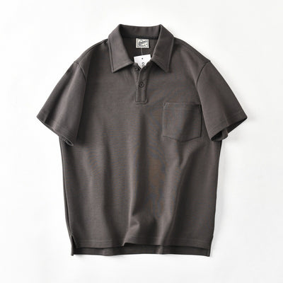 Polo Holgado de Algodón para Hombre - Estilo Casual Moderno - Image 2