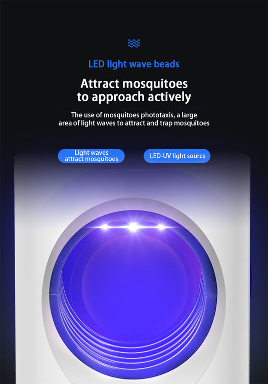 Lámpara Antimosquitos UV con Fotocatalizador - Silenciosa USB para Embarazadas - Image 10