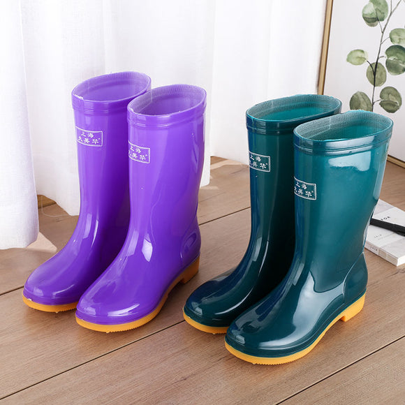 Botas Impermeables Cálidas de Lana y Algodón con Suela Antideslizante