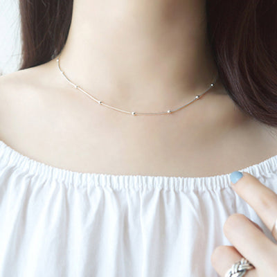 Collar de Plata Esterlina Minimalista Versátil - Image 2