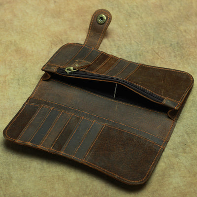 Llavero Monedero de Piel de Caballo para Hombre - Image 15