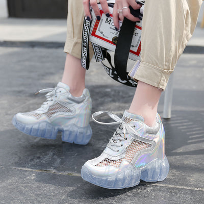 Zapatillas Deportivas Frozen Shoes Plataforma Mesh Transpirables - Image 10
