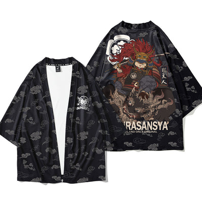 Cardigan Kimono Japonés Estilo Nacional - Image 10