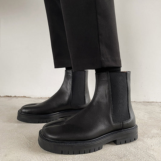 Botas Chelsea de Cuero para Hombre y Mujer
