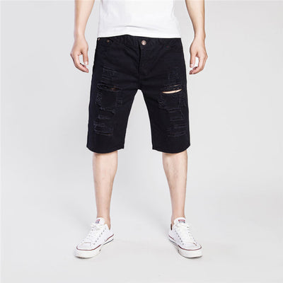 Pantalones Vaqueros Rotos Desgastados para Hombre