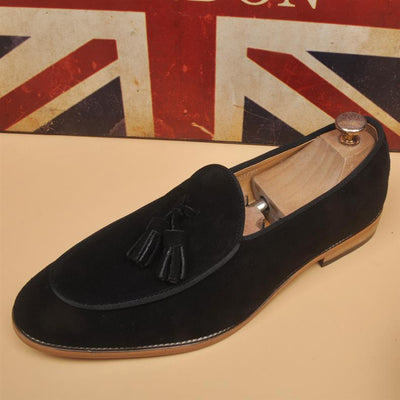Mocasines Hombre Respirable Punta Afilada Estilo Británico Clásico - Image 16