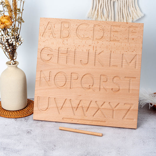 Tablero de Trazado Montessori con Surcos Cóncavos y Convexos - Image 2
