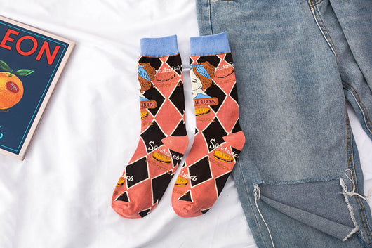 Calcetines de Amor con Diseño Graffiti Urbano - Image 17