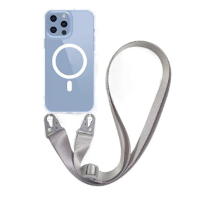 Funda Transparente con Cordón Magnético Desmontable para Celular - Image 9