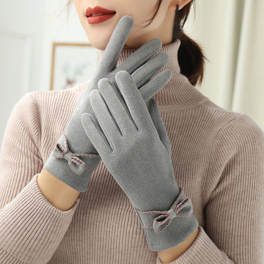 Guantes Térmicos de Polar para Mujer - Calidez y Estilo Invernal