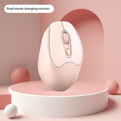 Ratón Inalámbrico Dual Bluetooth con Carga Silenciosa para Oficina y Juegos - Image 12