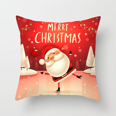 Funda de Almohada Navideña con Diseño de Muñeco de Nieve - Image 22