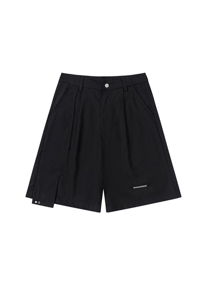Pantalones Drapeados de Diseño Irregular - Image 10