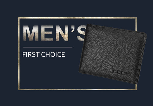 Billetera Delgada de Cuero Genuino para Hombre - Diseño Minimalista