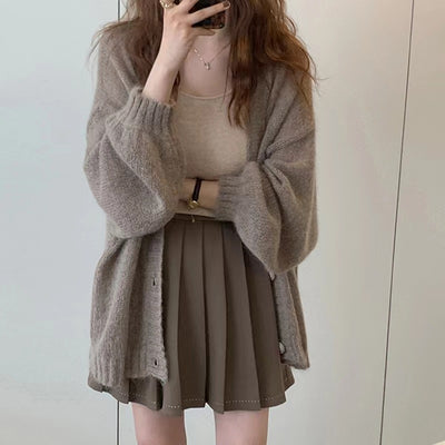 Cardigan Tejido Mujer Manga Farol Largo - Image 10